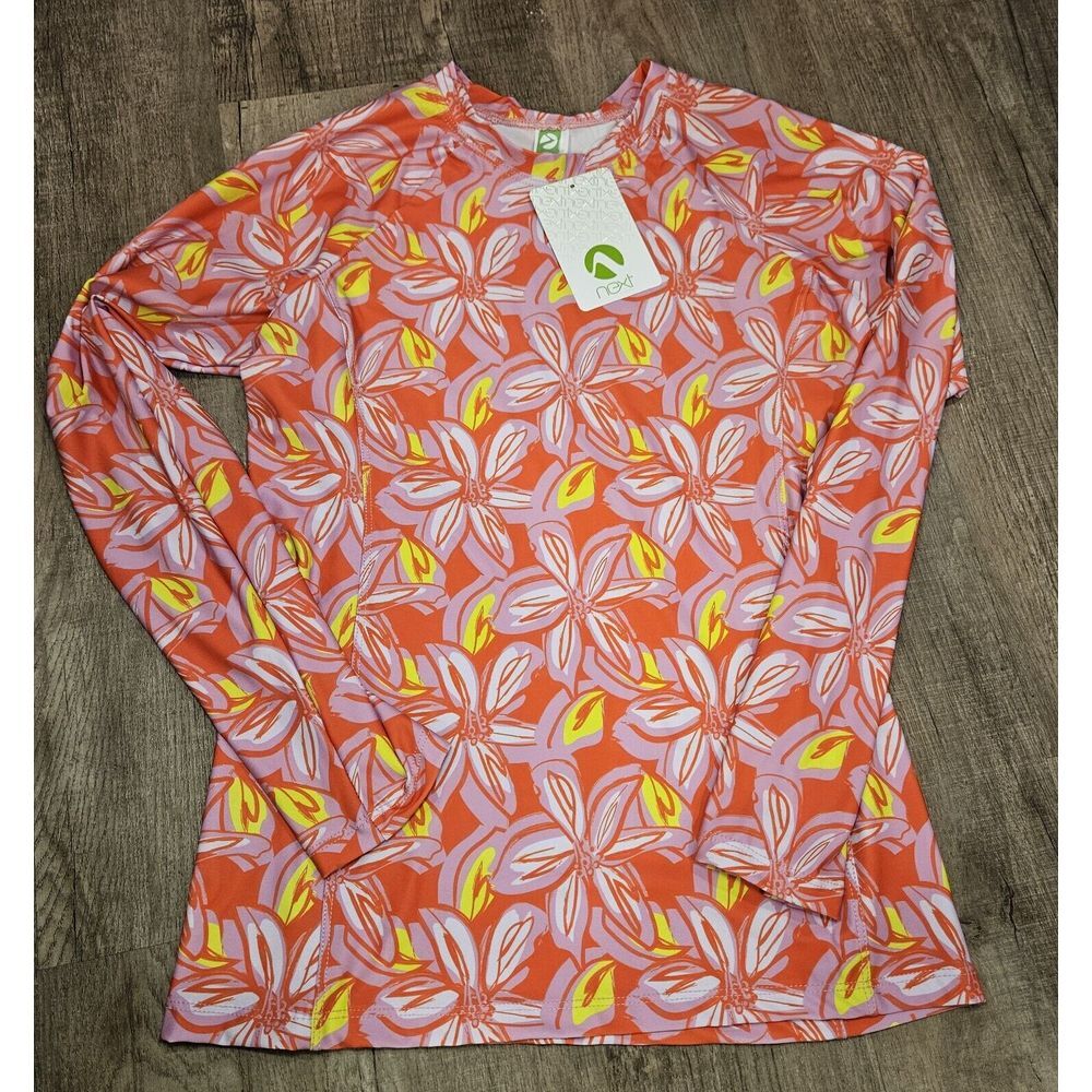 Next Long‎ Sleeve Surf Shirt Nwt Size L